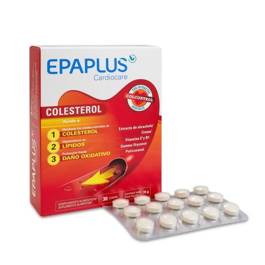 EPAPLUS EPAPLUS Cardio Cholesterin 30 Tabletten Nahrungsergänzungsmittel Kosmetik