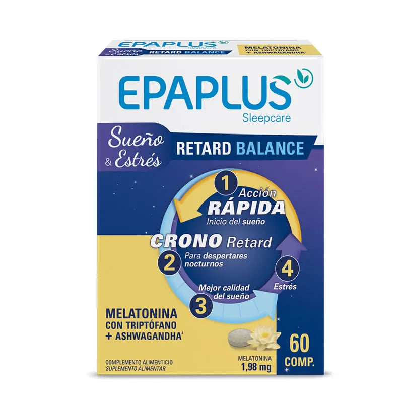 EPAPLUS Sleepcare Retard Balance 60 Tabletten für Schlaf und Stress Kosmetik
