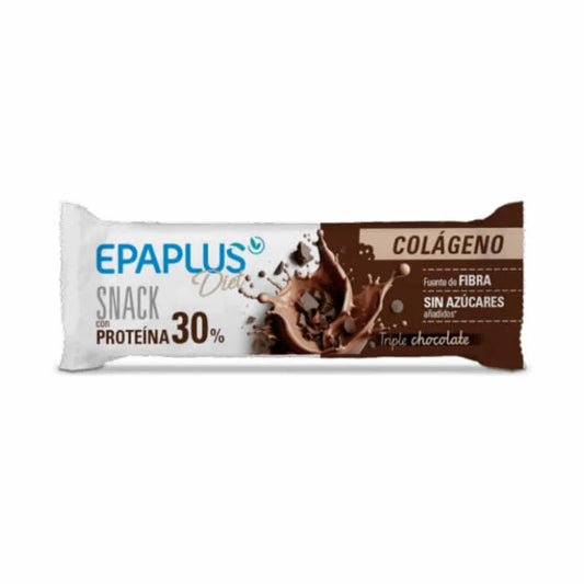 EPAPLUS EPAPLUS Diet Snack 30% Protein Triple Chocolate 50 g Proteinriegel Kosmetik