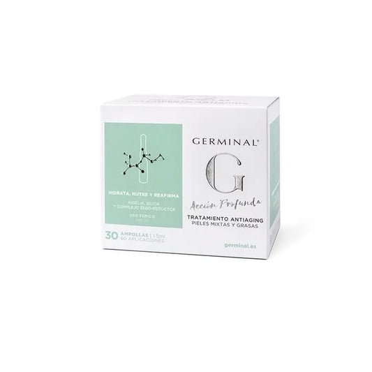 GERMINAL GERMINAL Deep Action Anti-Aging für Mischhaut und fettige Haut 30 Blister Kosmetik