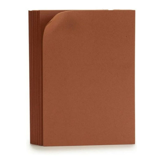 Moosgummi Pincello Braun 20 x 30 cm 30 x 0,2 x 20 cm (10 Stück)