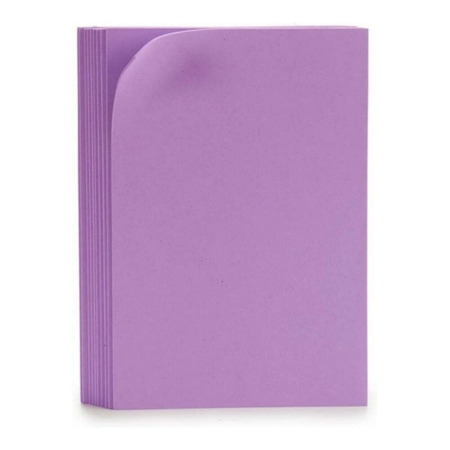 Pincello violettes Moosgummi, 10 Bögen à 20 x 30 cm