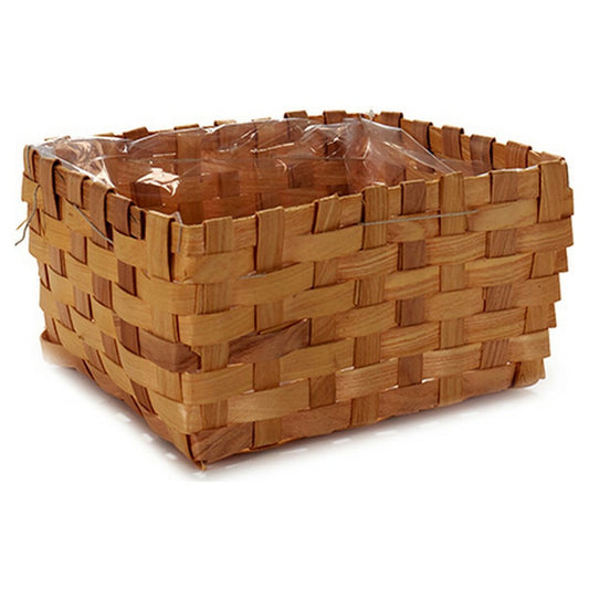 Blumentopf Ibergarden Braun Rohrstock 21 x 12,5 x 27 cm