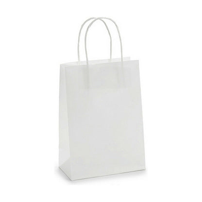 Pincello Papiertaschen braun im 3er-Set – Rückansicht