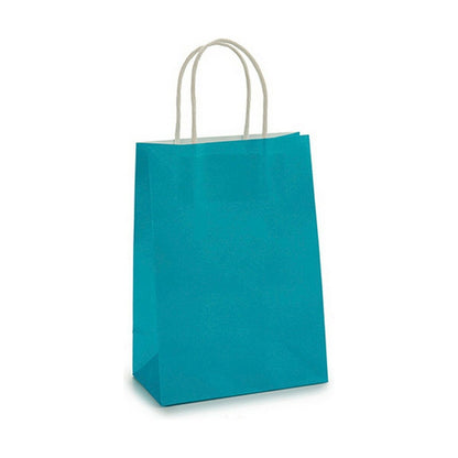 Pincello Papiertaschen braun im 3er-Set – Seitenansicht