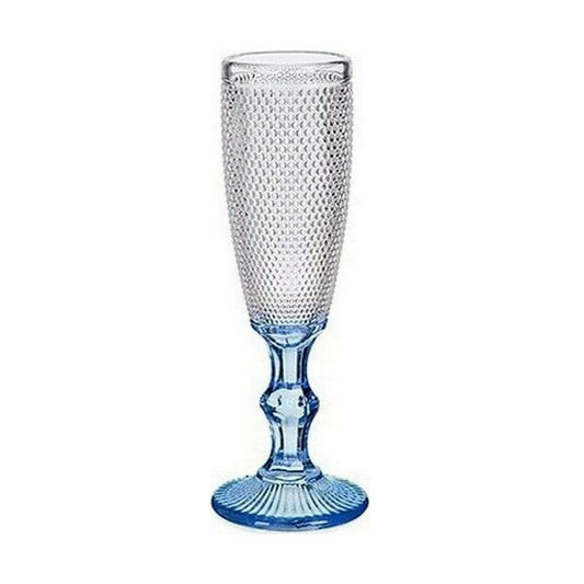 Champagnerglas Kobaltblau 180 ml