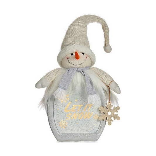 Deko-Figur Krist+ Weiß Schneemann 15 x 65,5 x 27 cm