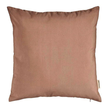 Brauner Gift Decor Kissenbezug mit Reissverschluss – Seitenansicht