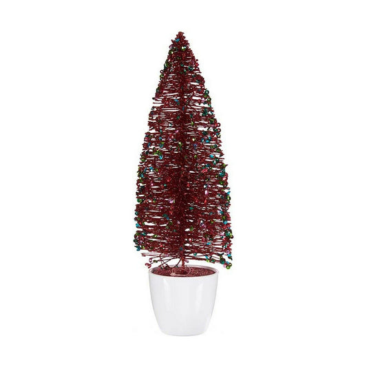 Weihnachtsbaum Krist+ Blau Rot Gold Kunststoff 10 x 33 x 10 cm