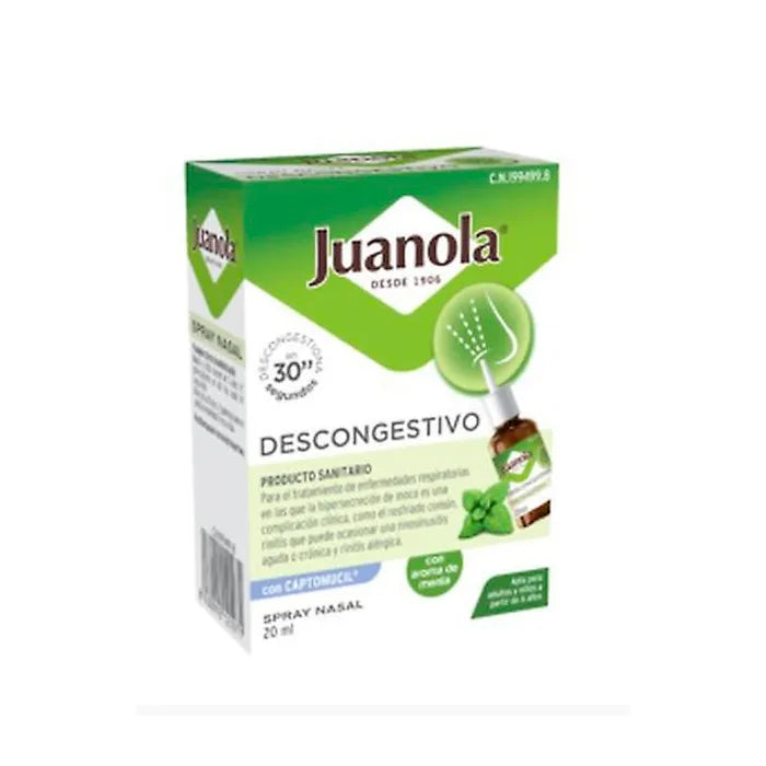 JUANOLA JUANOLA Decongestant Nasenspray 20 ml Kosmetik