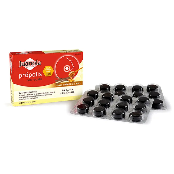 JUANOLA JUANOLA Propolis Lakritz Honig Lutschtabletten 24 g Kosmetik