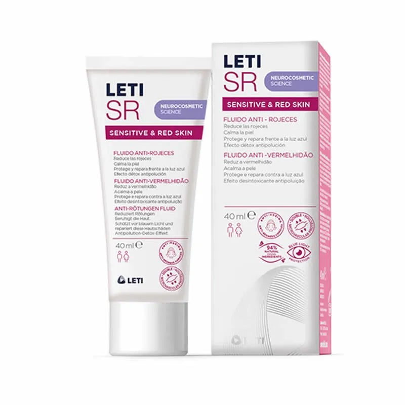 LETI LETI Sr Anti-Rötungen Fluid 40 ml Hautpflege gegen Rötungen Kosmetik
