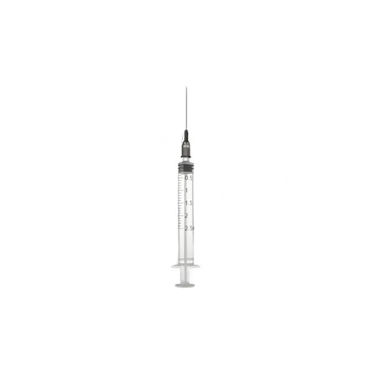 ICO ICO Spritze mit Nadel 0,7x30 mm 2,5 ml G22 für kosmetische Anwendungen Kosmetik