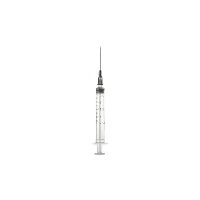 ICO ICO Spritze mit Nadel 0,7x30 mm 2,5 ml G22 für kosmetische Anwendungen Kosmetik