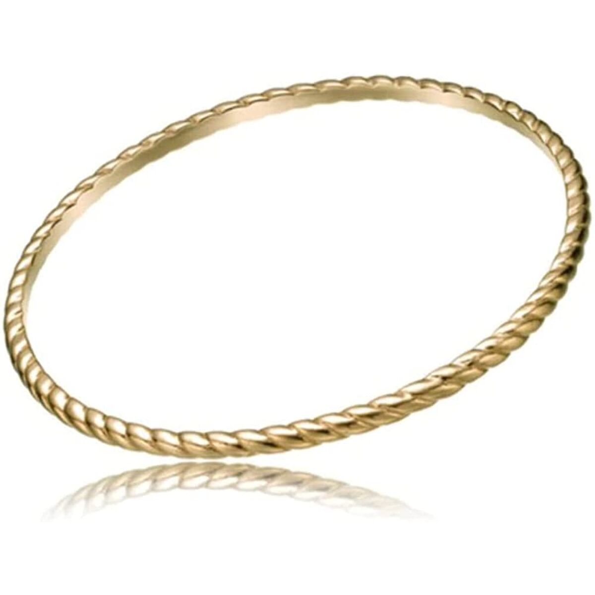 Time Force Damenarmreif TS5126BY goldfarbener Edelstahl – Detailansicht