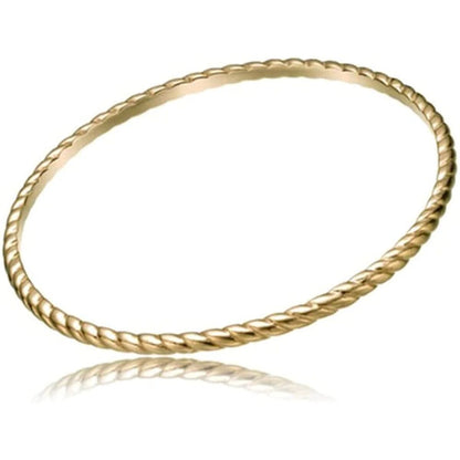 Time Force Damenarmreif TS5126BY goldfarbener Edelstahl – Detailansicht