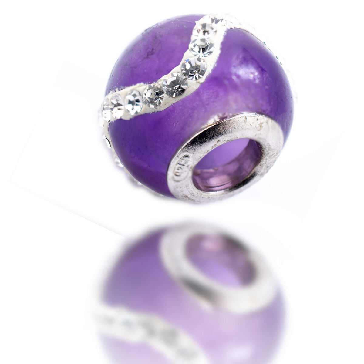 Viceroy Damenperlen Viceroy Vmm0212-17 Silberfarben 1 Cm