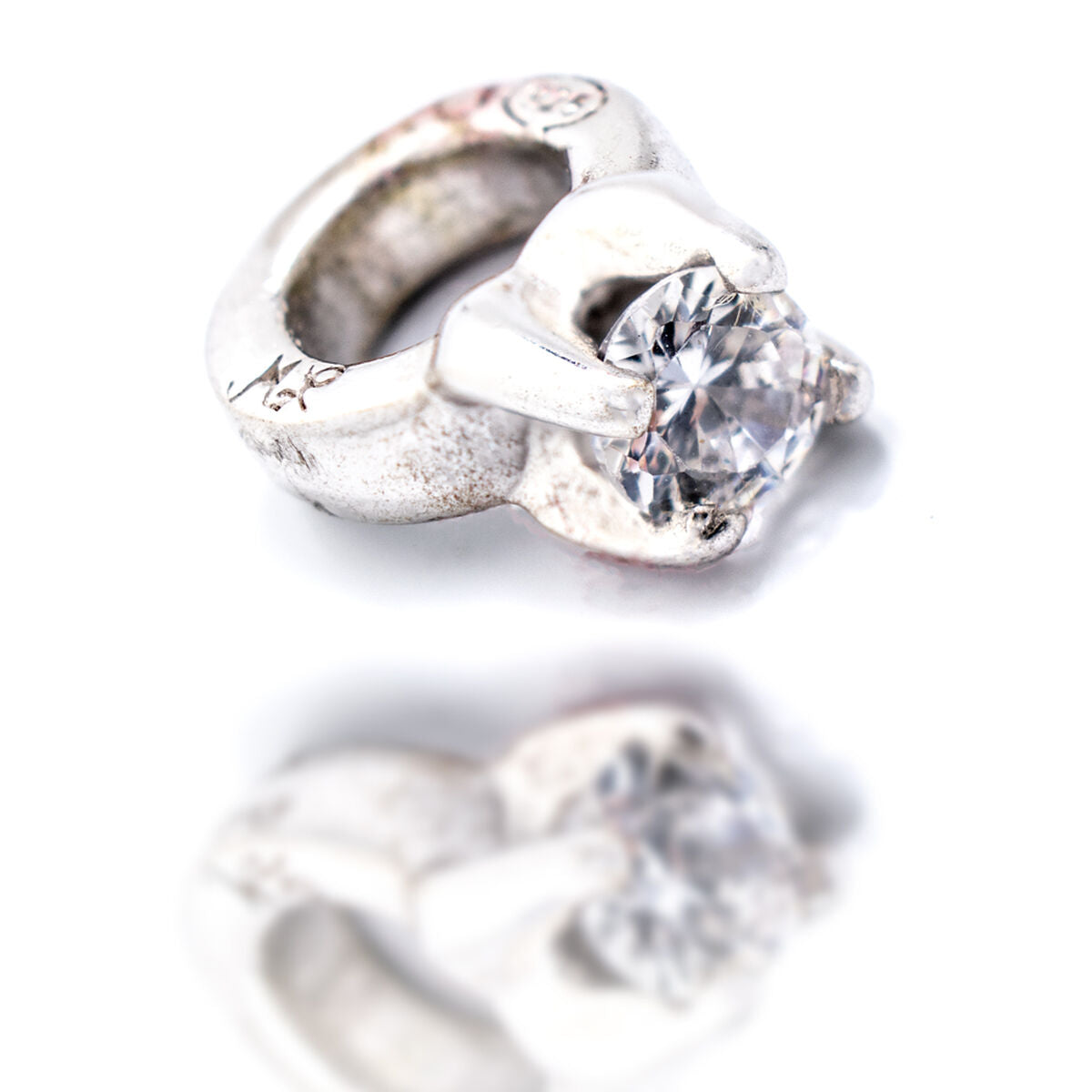 Viceroy Damenperlen Viceroy Vmm0248-00 Silberfarben 1 Cm