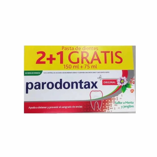 PARODONTAX PARODONTAX Original Herbal Fresh Zahnpasta 3 x 75 ml Kosmetik