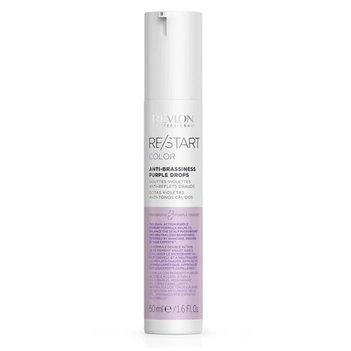 REVLON Revlon Re-Start Color Anti-Brassiness Purple Drops 50 ml Pflege für coloriertes Haar Kosmetik