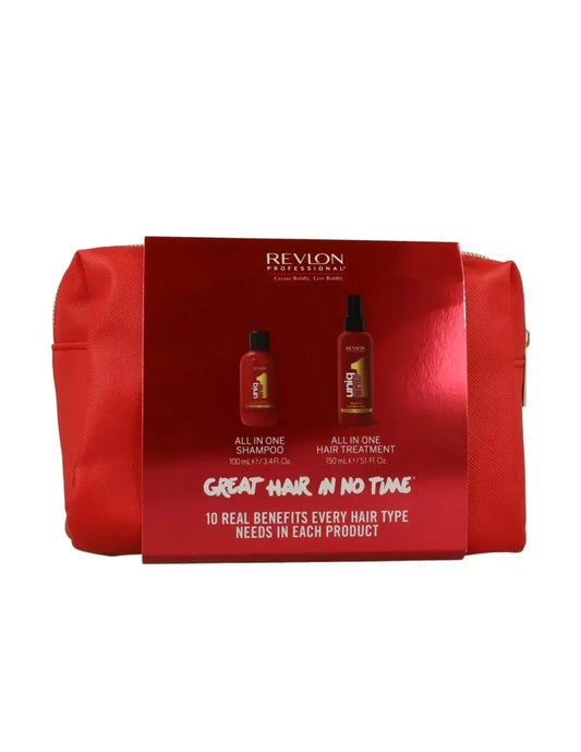 REVLON REVLON Uniq One Duo Clasico Haarpflege Set 100 ml Shampoo 150 ml Serum Kosmetik