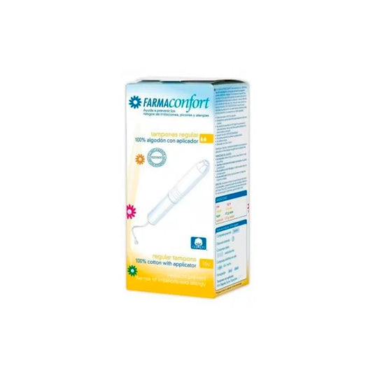FARMACONFORT FARMACONFORT Tampon Regular 16 Stück Tampons für den täglichen Gebrauch Kosmetik