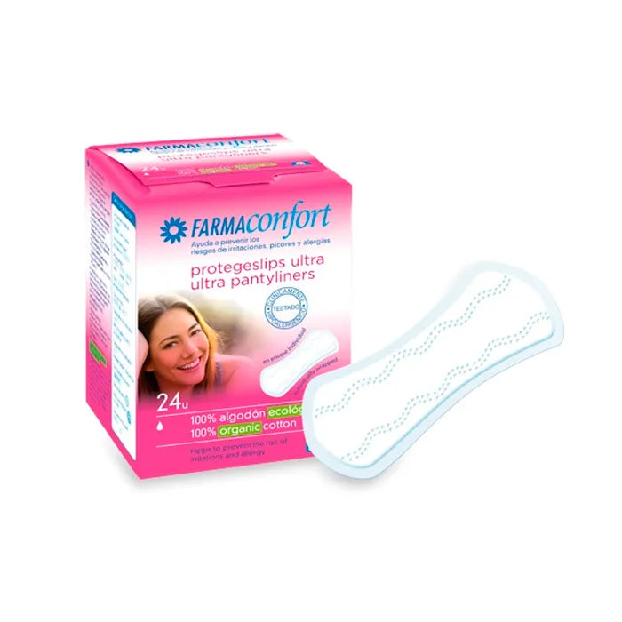 FARMACONFORT FARMACONFORT Protegeslips 24 Stück hygienische Einlagen für den Alltag Kosmetik
