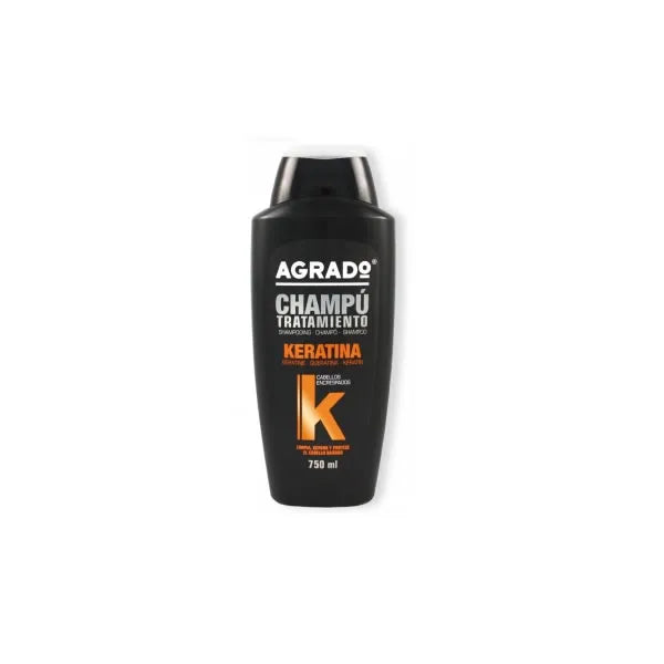 AGRADO AGRADO Keratin Shampoo 750 ml Haarpflege Shampoo mit Keratin für alle Haartypen
