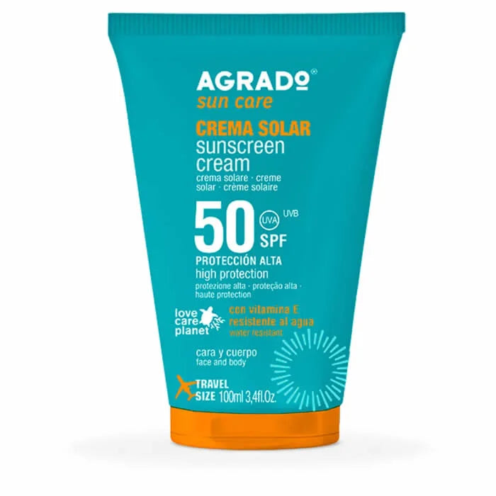 Agrado Face & Body Sonnenschutzcreme SPF 50, 100 ml