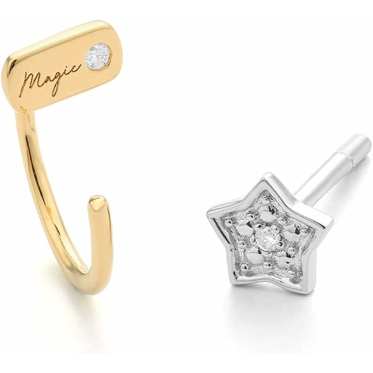 Secrecy Damenohrringe Secrecy Sterlingsilber 1,5 Cm