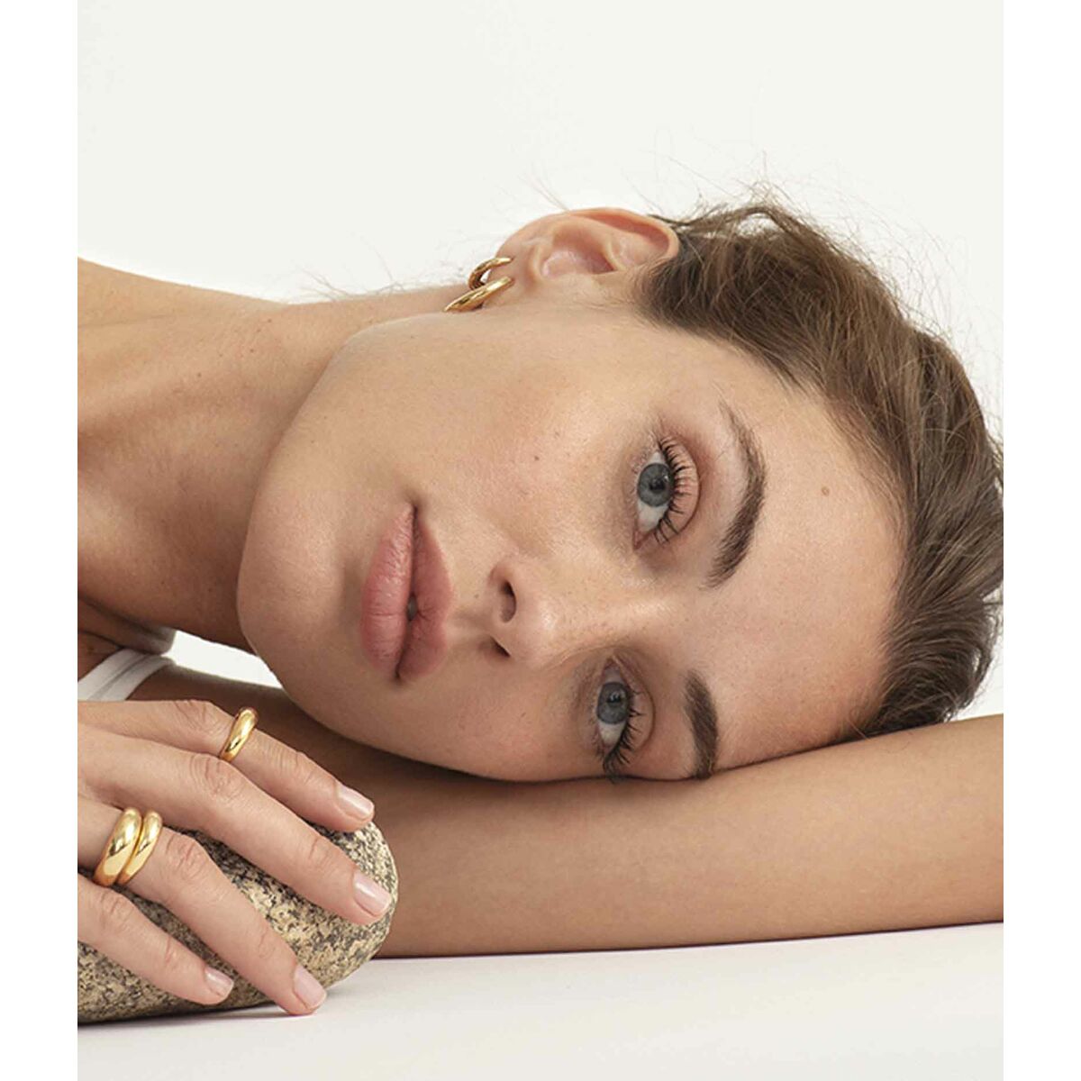 Secrecy Damenohrringe Secrecy Sterlingsilber 2 Cm