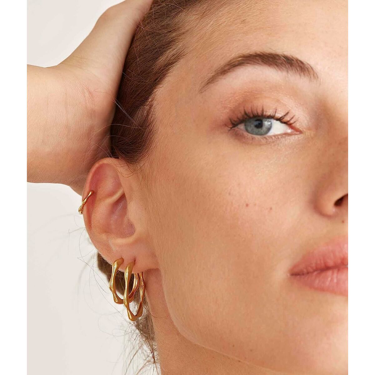 Secrecy Damenohrringe Secrecy Sterlingsilber 3,5 Cm