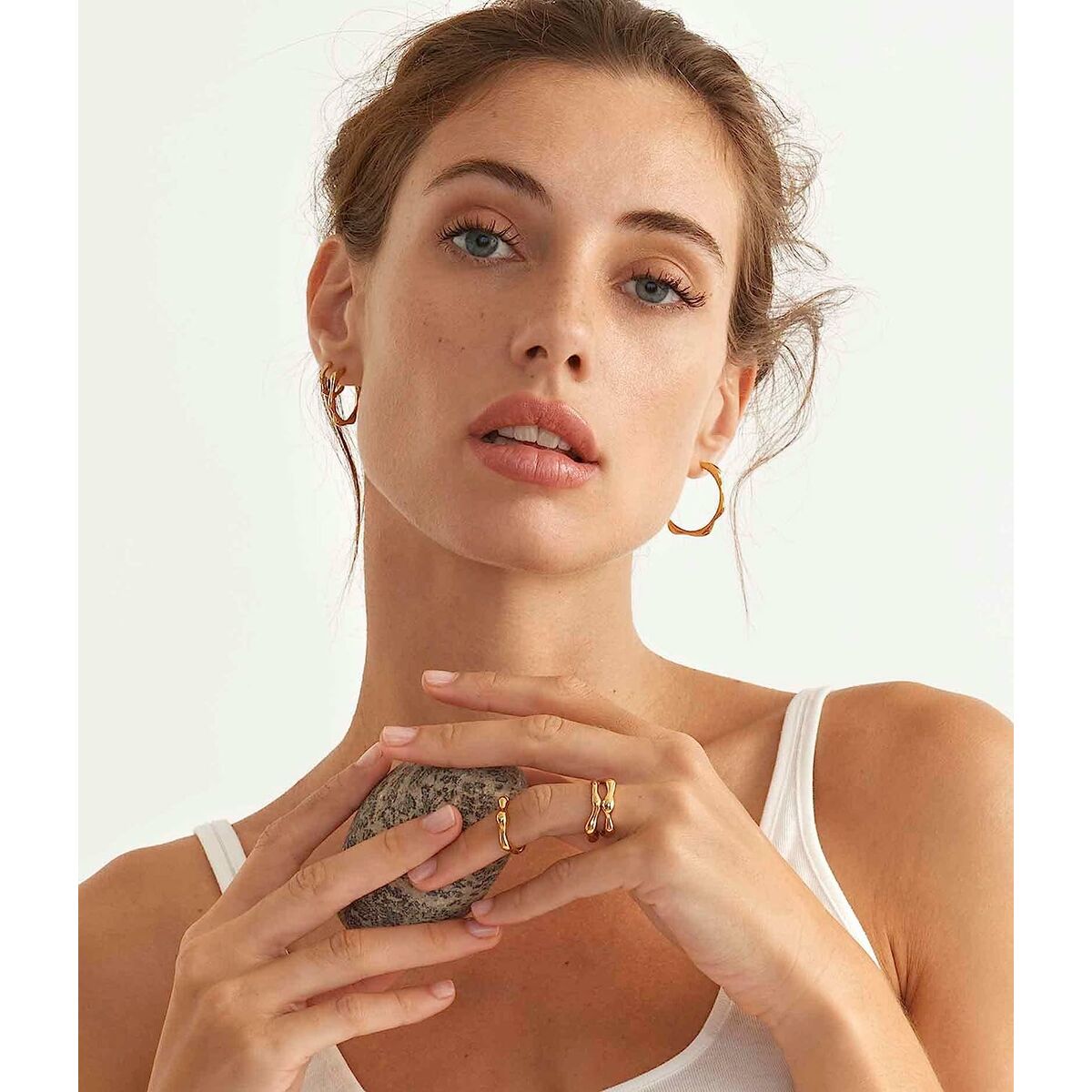 Secrecy Damenohrringe Secrecy Sterlingsilber 3,5 Cm