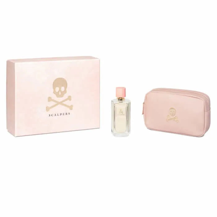 SCALPERS SCALPERS Woman Eau de Parfum 100 ml mit Kosmetiktasche Set Parfüm