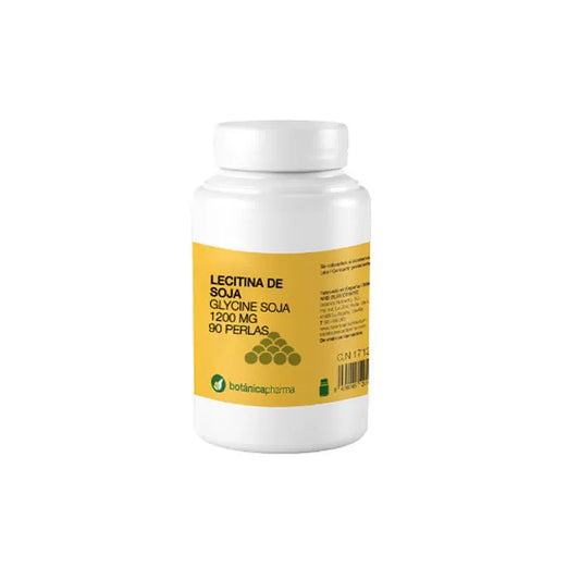 BOTÁNICAPHARMA BOTÁNICAPHARMA Soja-Lecithin 1200 mg 90 Perlen Nahrungsergänzung Kosmetik