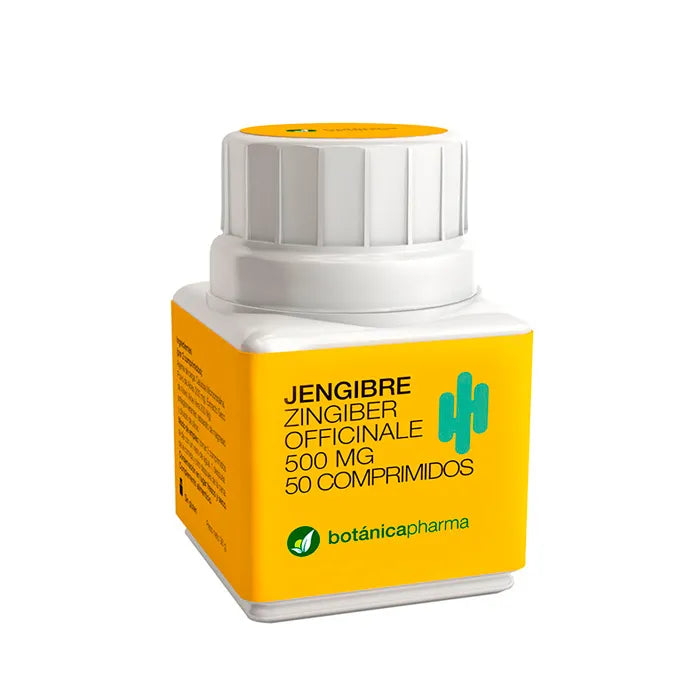 BOTÁNICAPHARMA BOTÁNICAPHARMA Ingwer 500 mg 50 Tabletten Nahrungsergänzung Kosmetik