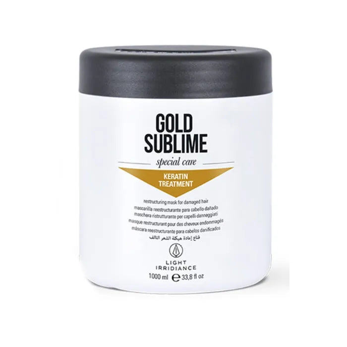 LIGHT IRRIDIANCE LIGHT IRRIDIANCE Gold Sublime Keratin Treatment Maske 1000 ml Kosmetik
