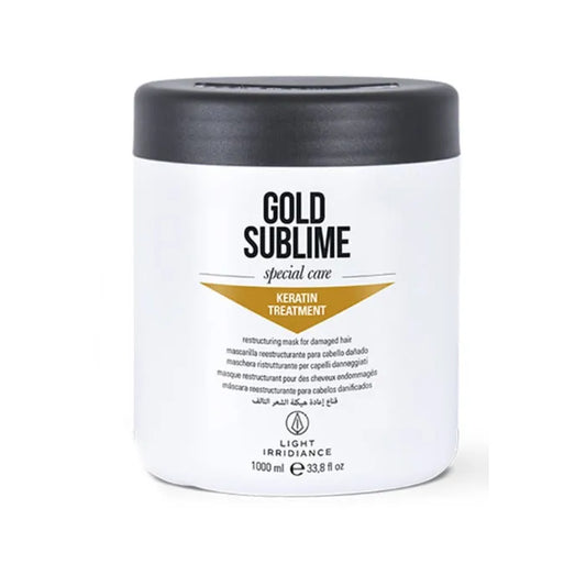 LIGHT IRRIDIANCE LIGHT IRRIDIANCE Gold Sublime Keratin Treatment Maske 1000 ml Kosmetik