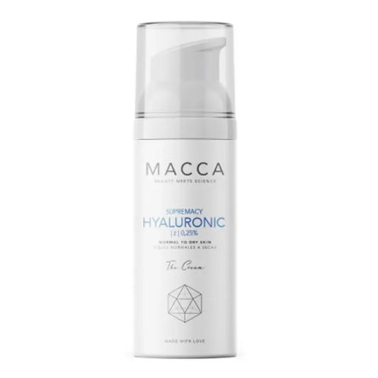 MACCA MACCA Macca Supremacy Hyaluronic 0,25% The Cream 50 ml Gesichtspflege Creme