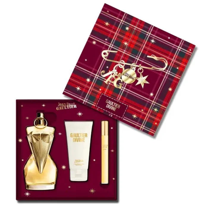 Jean Paul Gaultier Divine Eau de Parfum Spray 100 ml Set mit 3 Artikeln