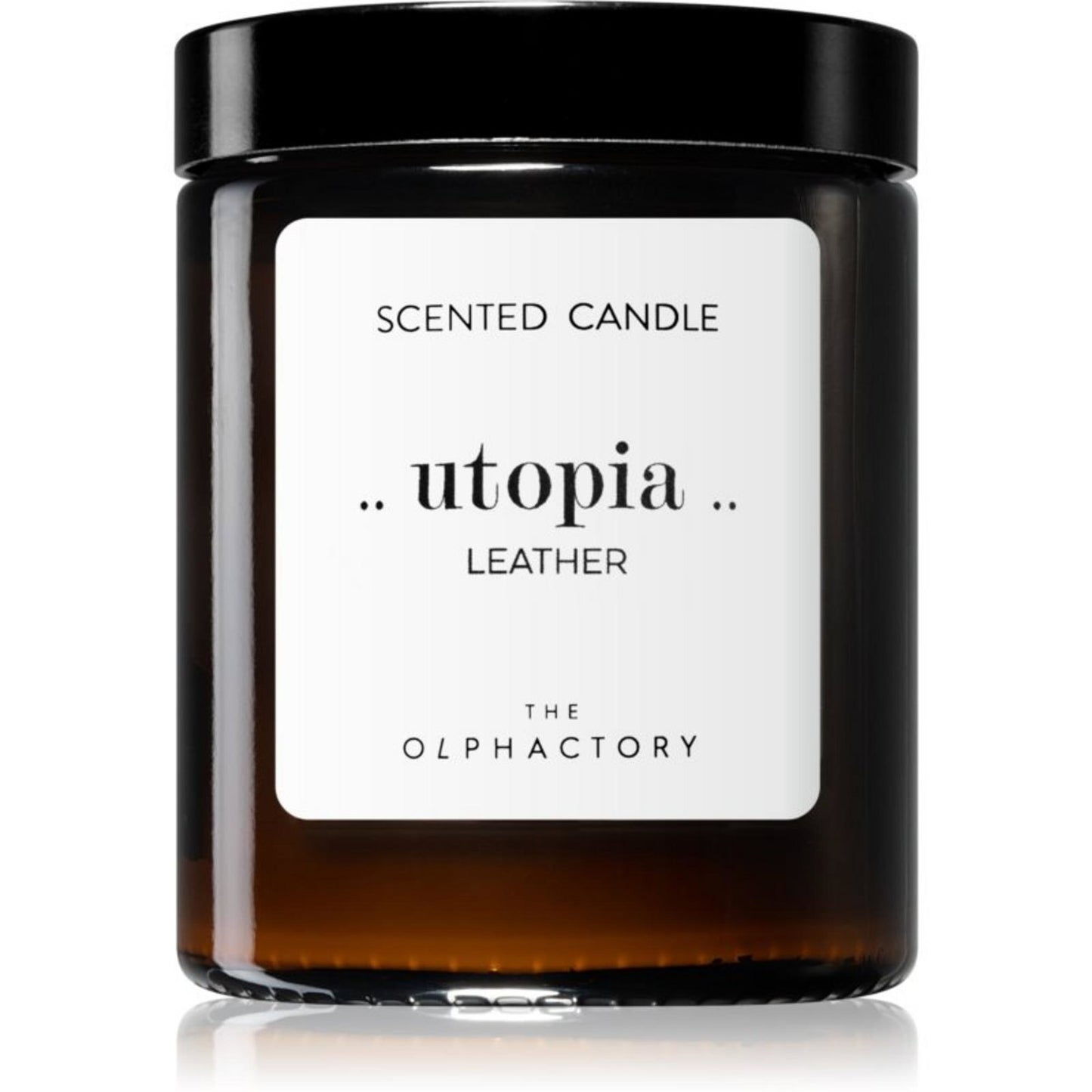 The Olphactory The Olphactory, Utopia Leather, Leather, Duftkerze, 135 g Regular