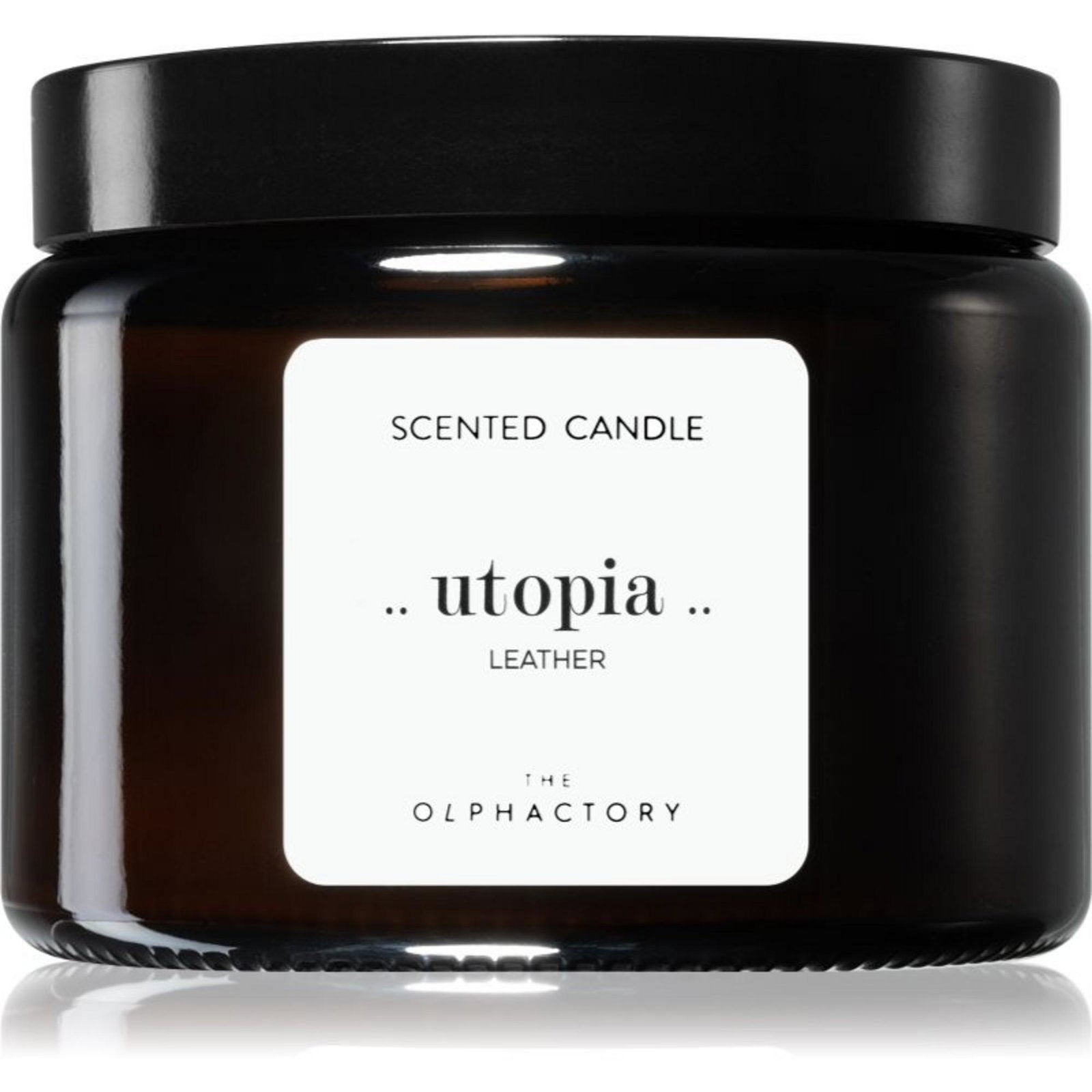 The Olphactory The Olphactory, Utopia Leather, Leather, Duftkerze, 360 g Regular