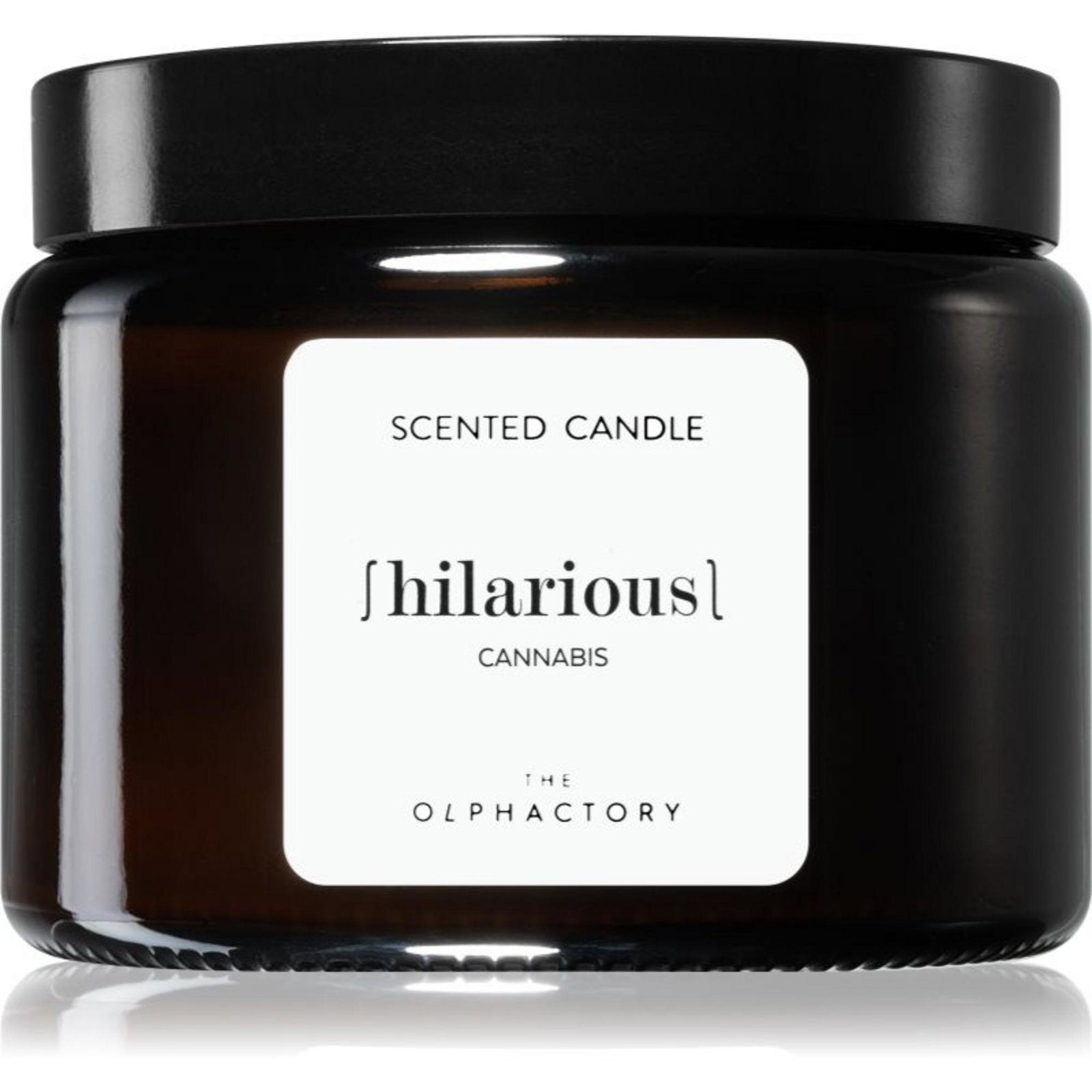 The Olphactory The Olphactory, Hilarious Cannabis, Cannabis, Duftkerze, 360 g Regular