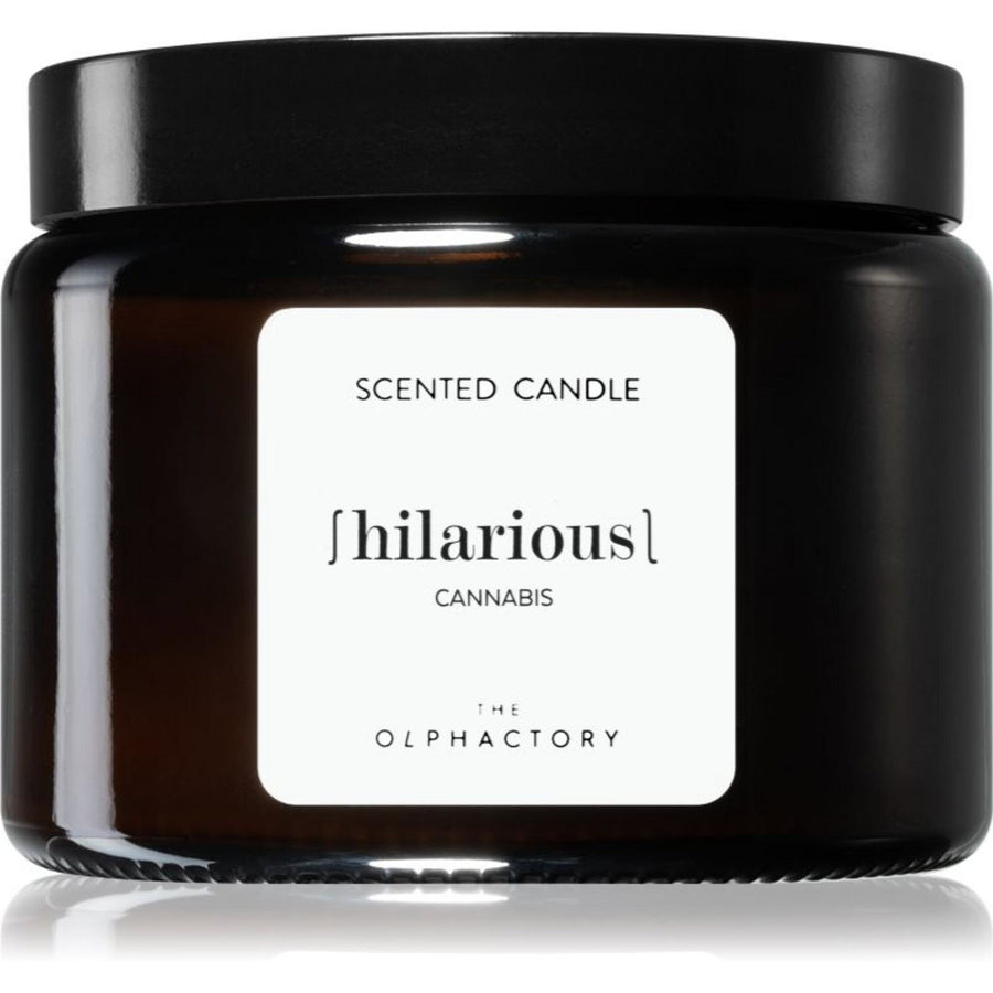 The Olphactory The Olphactory, Hilarious Cannabis, Cannabis, Duftkerze, 360 g Regular