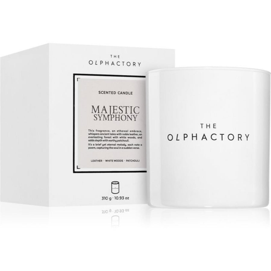 The Olphactory Majestic Symphony Leather Duftkerze 310 g