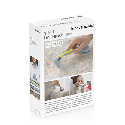 4-in-1 Fusselbürste InnovaGoods mit austauschbaren Bürstenköpfen – Verpackung