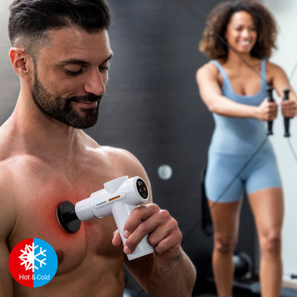 InnovaGoods Hokgun Muskel-Massagepistole mit Wärme- und Kältefunktion – Produktansicht