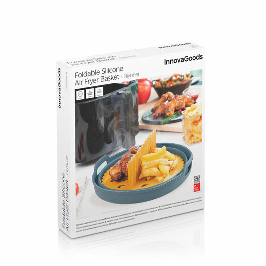 Faltbarer Silikonkorb für Heißluftfritteusen Fliynner InnovaGoods