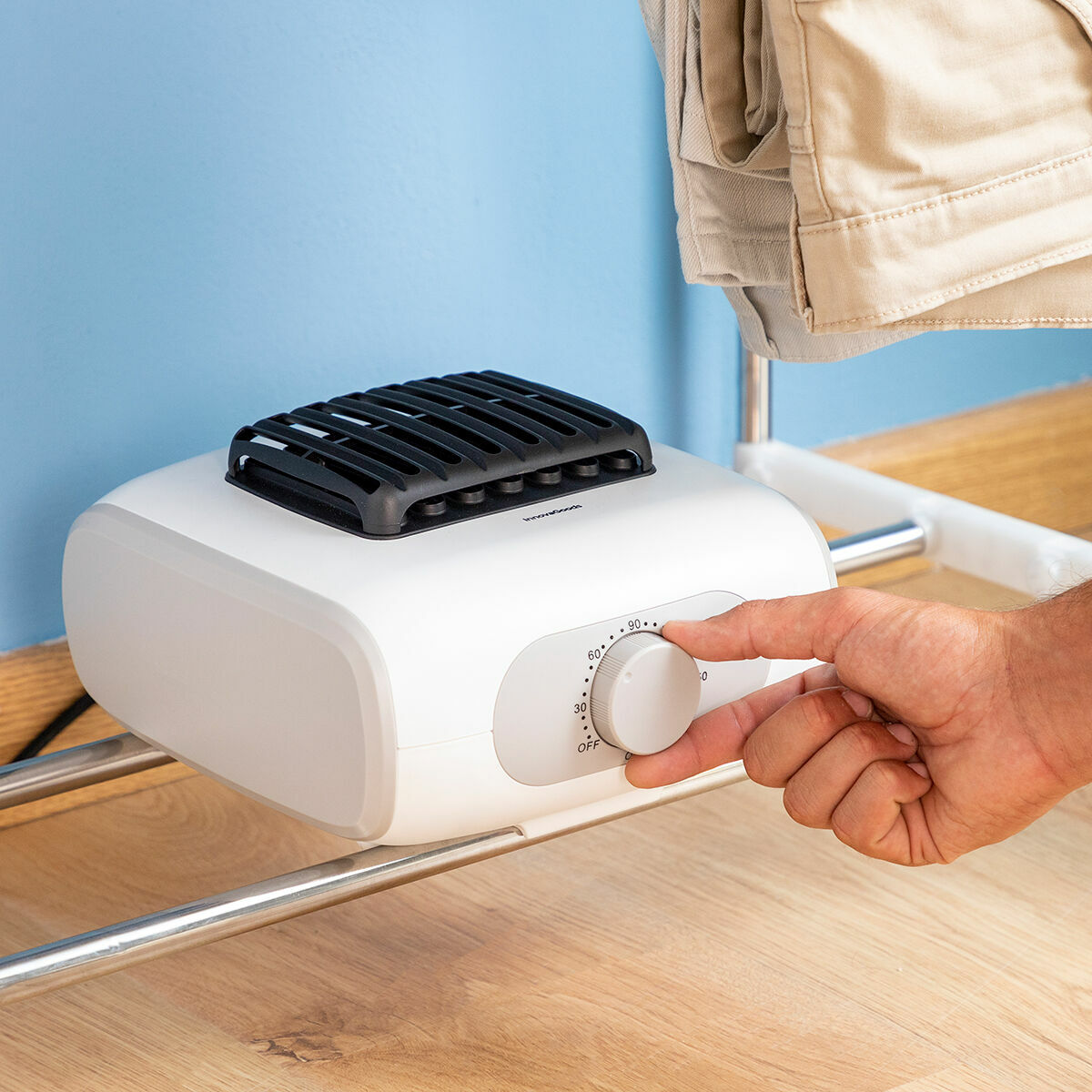 InnovaGoods Dupledry tragbarer elektrischer Wäschetrockner 1200 W in Grau – Ansicht 7