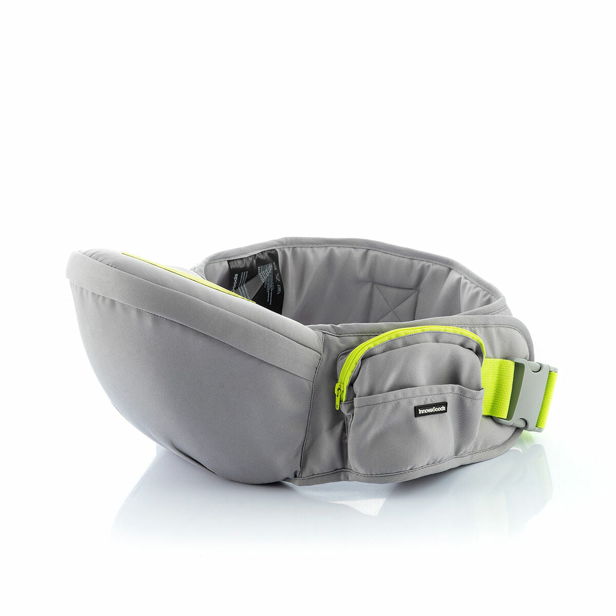 Anpassungsfähige Babytrage mit zwei Taschen von InnovaGoods – Detailansicht